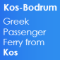 Kos-Bodrum Greek Passenger Ferry from Kos